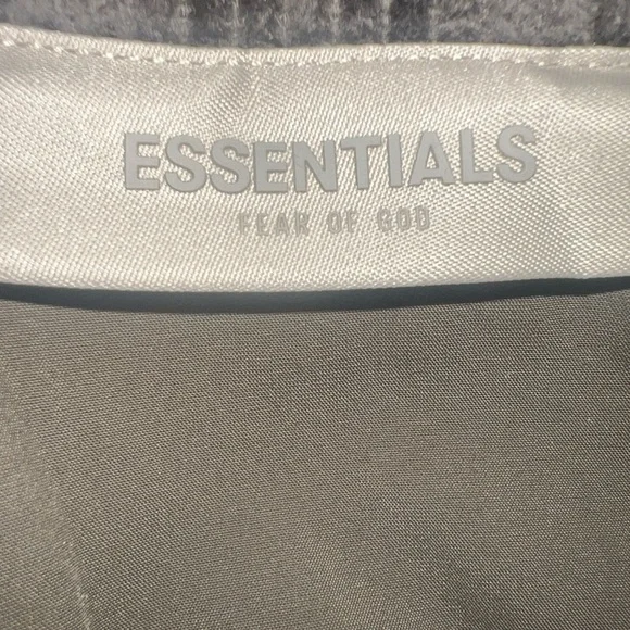 Essentials Fear of God Essentials Corduroy Full Zip JacketBlackNEW/NWOT